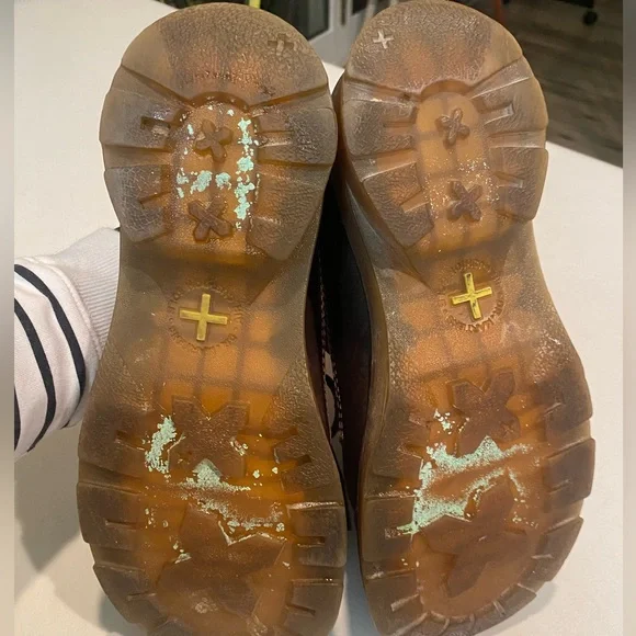 DR. MARTENS DOCS SIGMA LEATHER SHOE RARE CHUNKY SZ 39 US 8 L  GUC - Picture 12 of 16